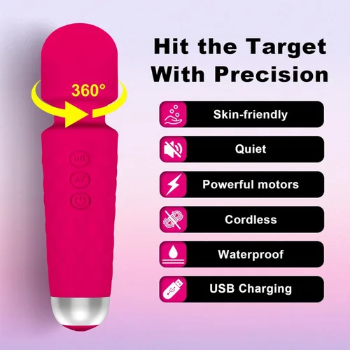 Miniatura 2 de Vibrador de clítoris para mujeres, juguetes sexuales para adultos, rotación de 360 grados, estimulador de clítoris, silencioso, impermeable