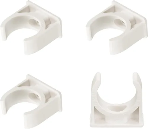 Miniatura 18 de METALLIXITY Clips de tubería de agua de PVC (1.969 in/1.97 pulgadas), 20 unidades, abrazaderas de plástico en forma de U, para manguera de tubería