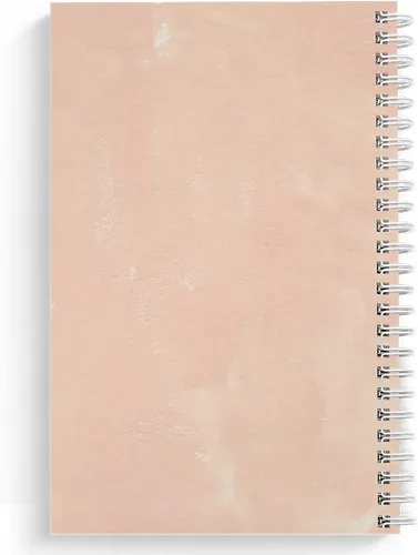 Miniatura 2 de Cuaderno motivacional en espiral de 5.5 x 8.5 pulgadas, 120 páginas de lista de verificación, cubierta laminada brillante duradera, espiral