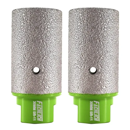 Miniatura 13 de Broca de fresado de biselado de diamante - Broca de cono de azulejos Biselado 4/5" vástago hexagonal 20MM Granito Agujeros de ampliación de mármol
