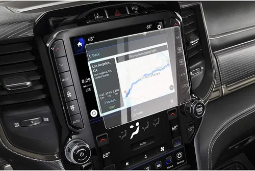 Miniatura 18 de CDEFG Protector de pantalla de automóvil con control central, protector de pantalla táctil para Dodge RAM 1500/2500/3500 Uconnect 2013-2018, vidrio