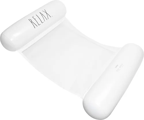 Miniatura 10 de Rae Dunn x CocoNut Float - Flotador de hamaca para adultos, tamaño adulto, inflable, flotador de silla de montar y silla de descanso, versátil