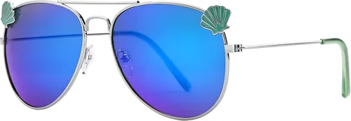 FEISEDY Lentes de sol polarizados para niños, lentes de piloto clásicos para niñas y niños, B4062 (edad 2-10)