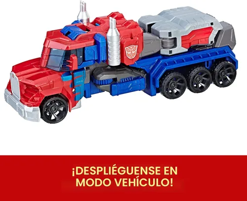 Miniatura 3 de Transformers heróicos juguetes Optimus Prime figura de acción- Figura de acción atemporal de gran escala, cambia en el camión de juguete - Juguetes