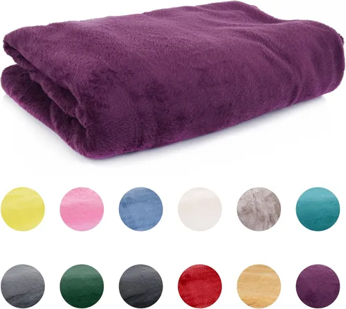 Mintra Home Manta para sofá, manta de vellón de poliéster suave, acogedora y ligera para decoración de otoño, para cama, funda de sofá, 51 x 60