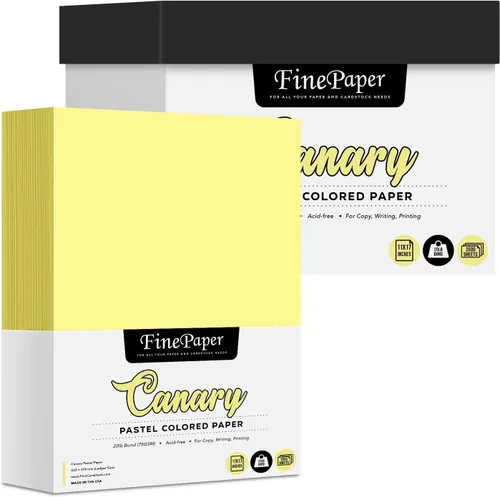 Miniatura 11 de 1 caja de papel de color tamaño 11 x 17 pulgadas, 2500 hojas por caja (crema)