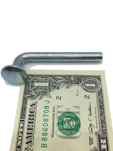Miniatura 5 de Perno de seguridad para estante de paleta, pasador de caída universal, sombrero redondo Φ ¾″ 0.750″ (0.750 in), ancho Φ 0.300″ (0.300 in), altura