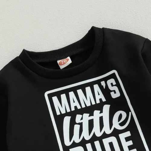 Miniatura 4 de Conjunto de sudadera de manga larga para bebé, ropa de otoño e invierno