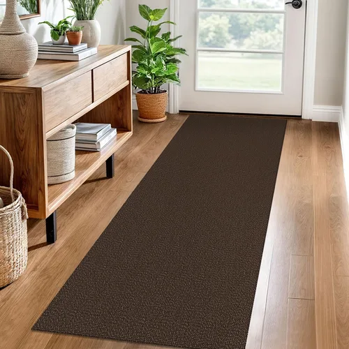 Miniatura 93 de EARTHALL Alfombra pequeña de 2 x 3 pies, lavable para entrada, antideslizante, trenzada, alfombra para puerta interior y exterior, alfombra tejida
