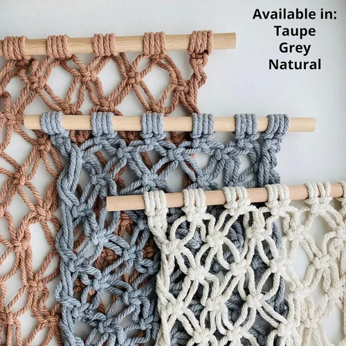 Miniatura 7 de Hamaca de frutas – Cesta de frutas colgante – Almacenamiento de productos y verduras para cocina debajo del gabinete – Gancho de plátano – macramé
