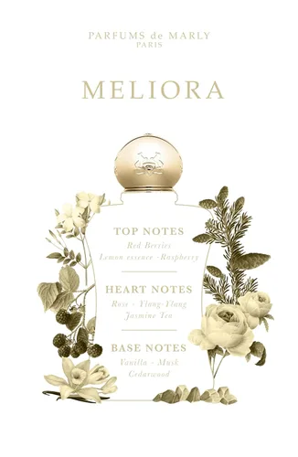 Miniatura 6 de PARFUMS DE MARLY - Meliora - 2.5 Fl Oz - Eau De Parfum para Mujer - Notas de Salida Bayas Rojas, Frambuesa, Esencia de Limón - Notas de Corazón