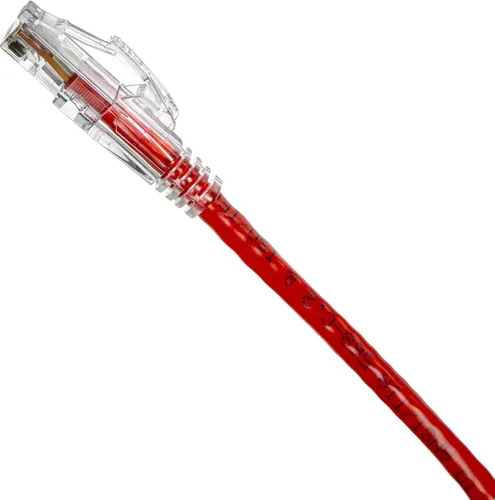 Miniatura 17 de NTW NTW - Cable de conexión de bloqueo de red patentado CAT6 de 1 pie, sin enganches, azul (NL-U6K-001BL)