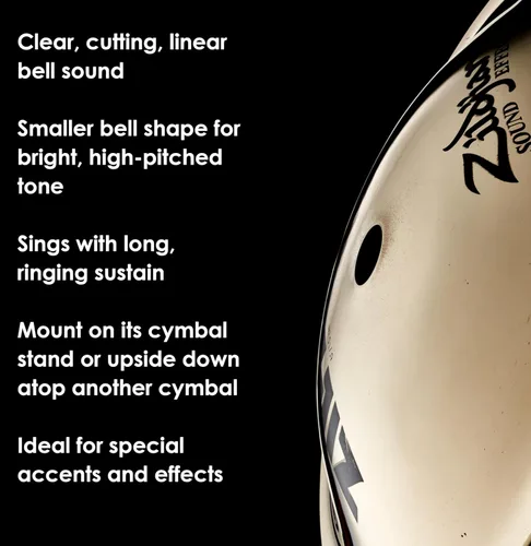 Miniatura 4 de Avedis Zildjian Company FX Series ZIL-BEL - Pequeño 6 pulgadas