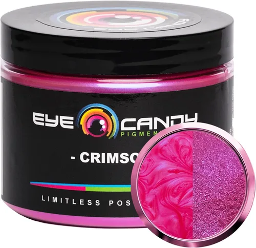 Miniatura 28 de Eye Candy Pigmento en polvo de mica prémium "té verde" (1.76 onzas), aditivo multiusos para manualidades y manualidades carpintería, bombas