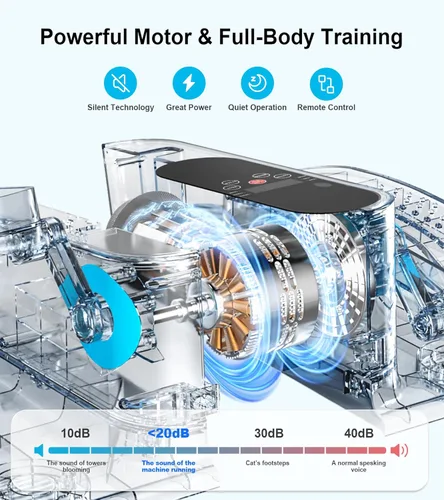 Miniatura 2 de Máquina elíptica para debajo del escritorio, máquina portátil de ejercicio de pedal sentado para personas mayores, ejercitador de piernas Elipse