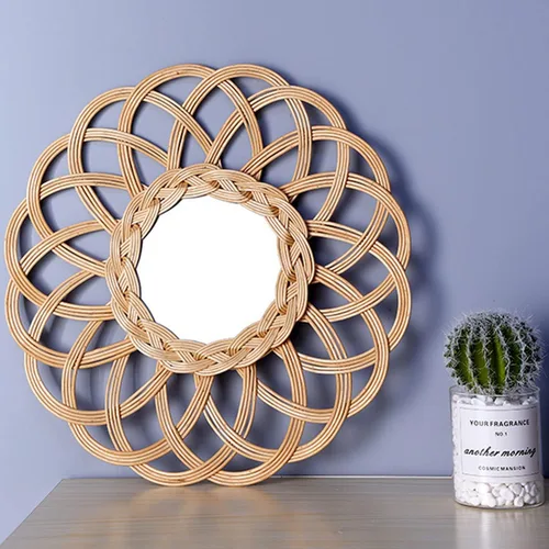 Miniatura 7 de 4 piezas de azulejos redondos de vidrio, calcomanías autoadhesivas de 6 pulgadas, hoja circular pequeña para manualidades de bricolaje, bandejas