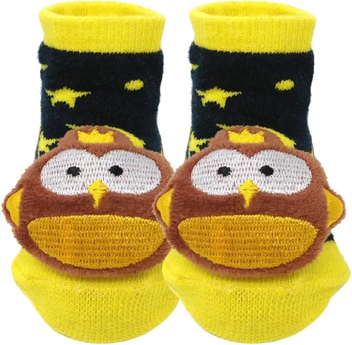 Miniatura 4 de Bowbear Adorable Baby 6 pares de calcetines antideslizantes para botín