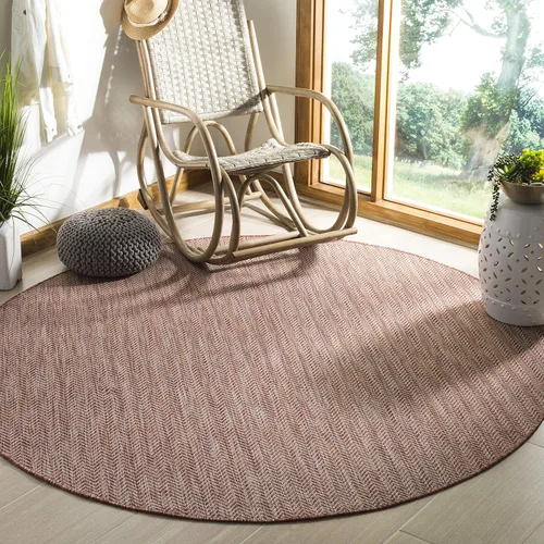 Miniatura 32 de SAFAVIEH Alfombra Lavable para Exteriores Colección Courtyard - Pasillo de 2'3" x 6'7", Azul Marino y Gris, No Desprende Pelusa y Fácil Limpieza
