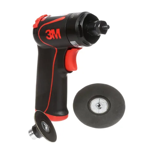 3M Lijadora de disco con empuñadura de pistola, 33577, 18,000 RPM, 1.969 in y 2.953 in, 1 por caja, herramienta automotriz para rectificado de