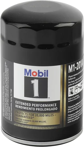 Miniatura 2 de Mobil 1 - Filtro de aceite, rendimiento extendido, recipiente, atornillado, 4.75" de alto, rosca de 18 mm x 1.5, acero, negro, GM, cada uno