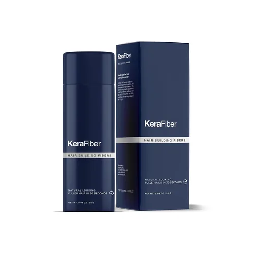 Miniatura 8 de KeraFiber Fibras profesionales para la construcción del cabello, fibras espesantes de cabello de queratina natural, polvo para el cabello