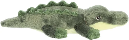 Miniatura 4 de Aurora® Animal de peluche Eco Nation™ Eco Softies™ de cocodrilo hecho responsablemente, ideal para aventuras de juego, perfecto para cumpleaños