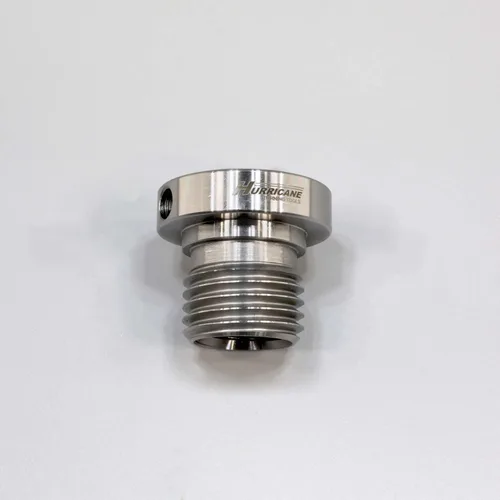 Miniatura 7 de Hurricane Turning Tools, Adaptador de husillo de cabezal para torno de madera, convierte husillo TPI de 1 "x 8 a M33 x 0.138 in