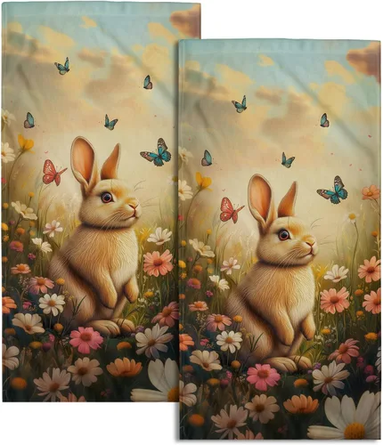 Miniatura 33 de Giwawa Toallas de Mano Verdes Bosque Nebuloso Set de 2 Montaña Bosque Suave Toallas de Huésped Toallas de Cara Baño Decoraciones Finas Toallas