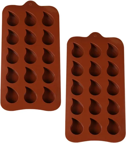 Miniatura 10 de Cabilock 2 moldes de silicona para dulces, moldes de chocolate, moldes de corona, moldes de gomitas, molde de silicona para hornear, bandeja