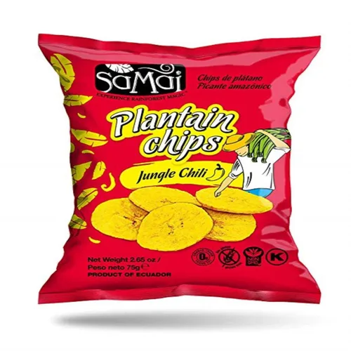 Miniatura 18 de SAMAI Chips de plátano de chile de 2.65 onzas, paquete de 15 unidades, totalmente naturales, sin OMG, sin gluten y Kosher
