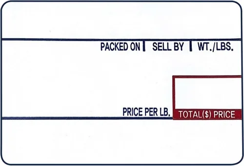 Miniatura 8 de VisionTechShop LST-801B, 58 x 40 mm (2.283" x 1.575"), UPC, 700 por rollo, 12 rollos/caja, en blanco
