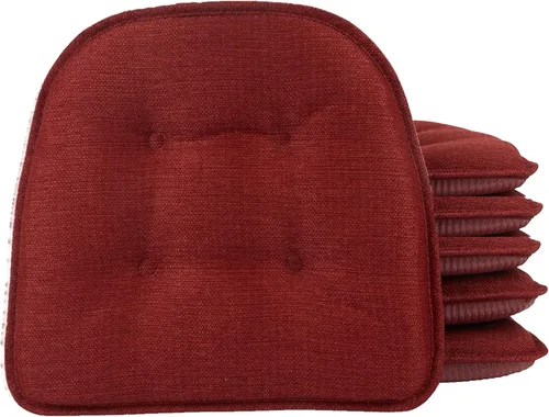 Miniatura 75 de Cojines antideslizantes para silla, ensamblados en Estados Unidos, almohadillas de asiento antideslizantes en forma de U para comedor, cocina