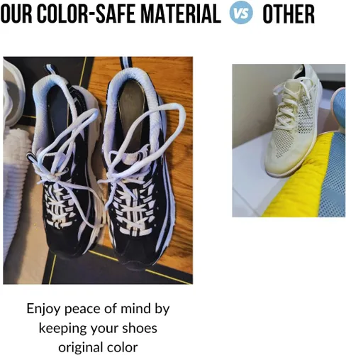 Miniatura 4 de Bolsa para lavadora de zapatos para 1 par grande de zapatos, elimina el olor de zapatos deportivos con bolsas reutilizables para zapatos