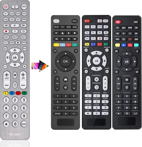 Miniatura 10 de Mando a distancia de repuesto universal para televisor Hisense, compatible con todos los televisores inteligentes Hisense 4K UHD Android, sin