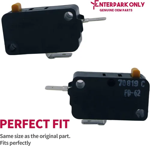 Miniatura 3 de ENTERPARK Nuevo OEM 2 Pack GE SZM-V16-FD-62 Microinterruptor Microinterruptor de repuesto para LG GE Starion