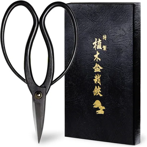 Miniatura 10 de Hanafubuki Wazakura Twig - Tijeras de bonsái fabricadas en Japón, 7 pulgadas (7.087 in), herramientas japonesas de jardín de bonsái, tijeras