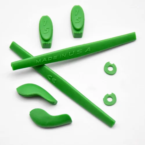 Miniatura 2 de Imytpft GreenDark Grey CompatibleReplacement Silicone Leg Set For Oakleys Juliet Sunglasses Rubber Kit