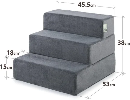 Miniatura 6 de Zinus - Escalera para mascotas - Rampa para mascotas