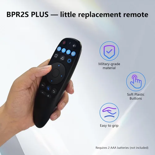 Miniatura 4 de BOXPUT Control remoto universal Android con mouse de aire, control remoto por voz BT 2.4G USB Control remoto compatible con aprendizaje IR de 6 ejes