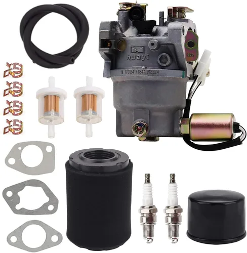 HUAYI 951-05545 7T84A Carburador con filtro de aire compatible con Troy-Bilt Cub Cadet MTD 7T84JU 7T84JUA 7T84JH 7T84HWA 7T84HW Repalce 651-05545