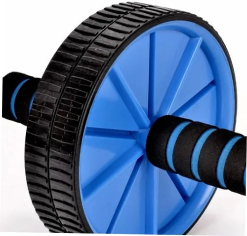 Miniatura 3 de Rodillo de ejercicio abdominal, equipo silencioso de doble rueda para hombres y mujeres, entrenador de abdomen para entrenamiento de gimnasio