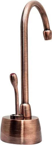 Miniatura 4 de Westbrass Dispensador de agua d271hfp-11 Velosah Contemporáneo tanque caliente, 9," Cobre envejecido)