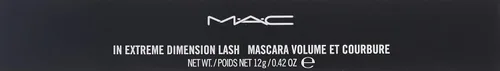 Miniatura 2 de Máscara de pestañas In Extreme Dimension de M.A.C Extreme Black 0.42 oz