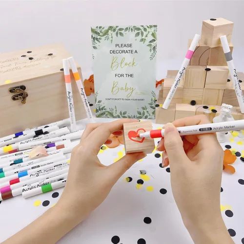Miniatura 2 de Kit de letreros divertidos de 78 piezas para baby shower, ideas únicas para baby shower, juegos divertidos donde puedas dibujar al contenido de tu