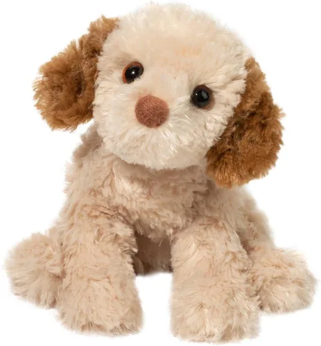Douglas Biscuit Cavapoo - Animal de peluche de 8 pulgadas, suave y realista, juguete para cachorros, para niños, niños pequeños y amantes de los