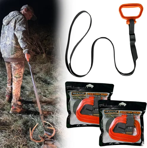 Miniatura 10 de MULTUS: Sportsman Deer Drag and Hunting Gear - Correa de amarre para tirar, accesorio de caza y equipo de caza para hombres