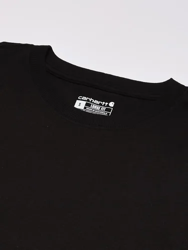 Miniatura 3 de Carhartt Camiseta resistente de manga larga con logotipo ajuste holgado para hombre