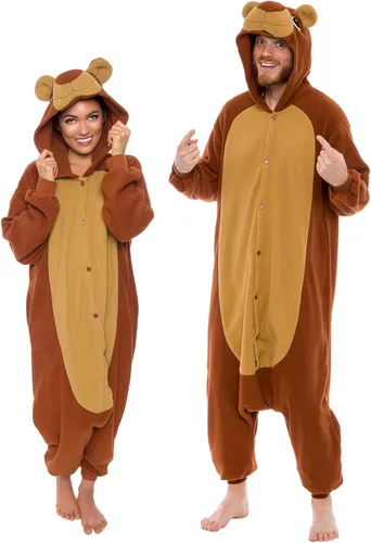 Funziez! - Disfraz de Halloween para adultos, disfraz de animales y criaturas marinas, mameluco afelpado para cosplay, para mujeres y hombres