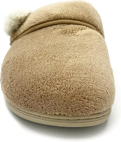 Miniatura 4 de Vionic Indulge Emily Mule - Pantuflas cómodas para casa de spa que incluyen comodidad de tres zonas con plantilla ortopédica, soporte de arco