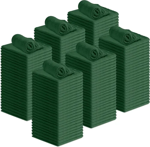 Miniatura 12 de Avalon Towels Toallas de Algodón para Tienda – (Paquete de 50) Tamaño 30x36 Centímetros Trapos de Limpieza – Toallas de Tienda Absorbentes y Toallas
